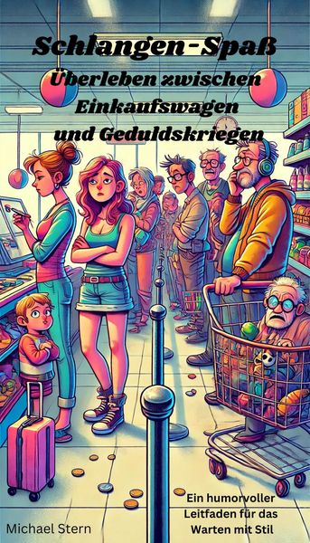 Produktbild: Schlangen-Spa&szlig;: &Uuml;berleben zwischen Einkaufswagen und Geduldskriegen"