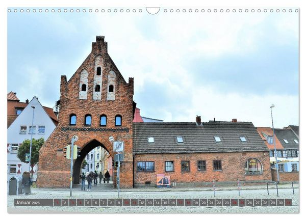 Produktbild: WISMAR die Hanststadt (Wandkalender 2026 DIN A3 quer), CALVENDO Monatskalender