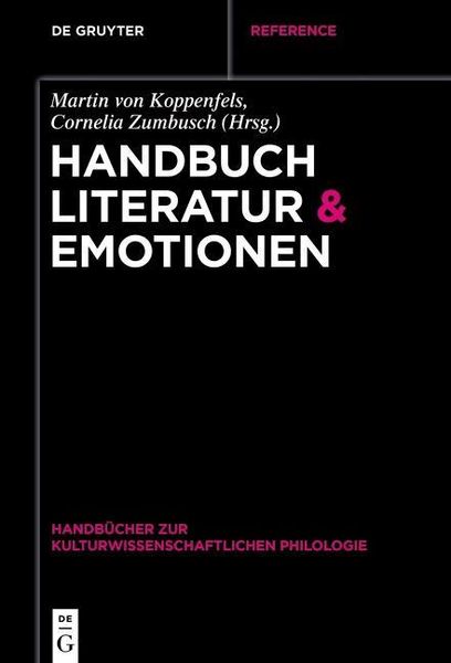 Produktbild: Handbuch Literatur & Emotionen