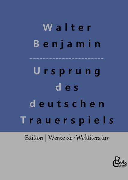 Produktbild: Ursprung des deutschen Trauerspiels