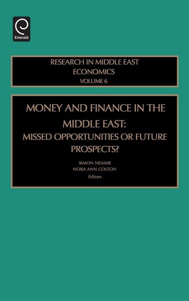 Produktbild: Money and Finance in the Middle East