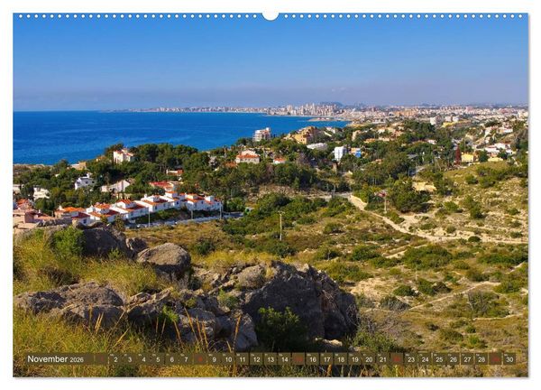 Produktbild: Costa Blanca - Die wei&szlig;e K&uuml;ste Spaniens (Wandkalender 2026 DIN A2 quer), CALVENDO Monatskalender
