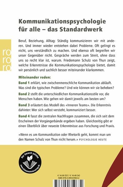Produktbild: Miteinander reden: Fragen und Antworten
