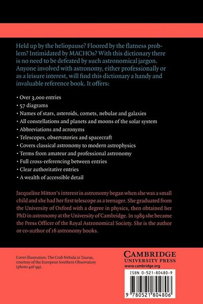 Produktbild: Cambridge Dictionary of Astronomy