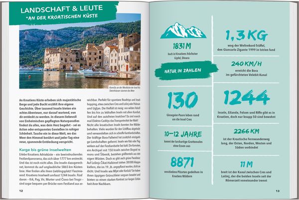 Produktbild: MARCO POLO OUTDOOR GUIDE Reisef&uuml;hrer Kroatische K&uuml;ste