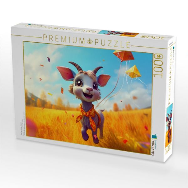 Produktbild: CALVENDO Puzzle Drachen steigen lassen | 1000 Teile Lege-Gr&ouml;&szlig;e 64x48cm Foto-Puzzle f&uuml;r gl&uuml;ckliche Stunden