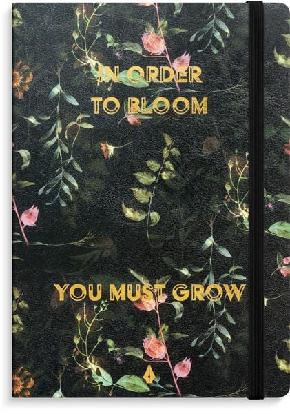 Produktbild: Burde Notizbuch Deluxe A5 Flower
