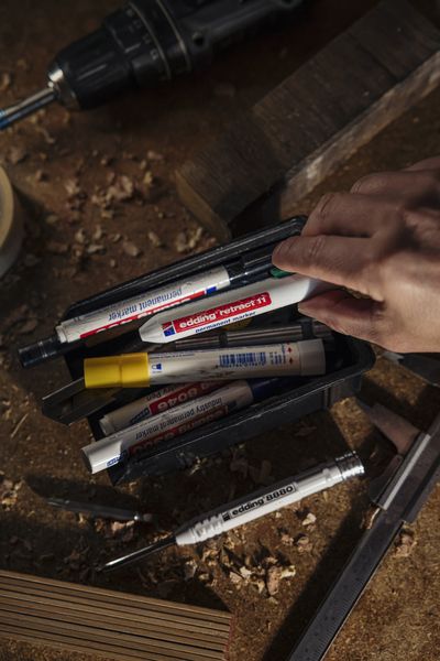 Produktbild: EDDING&reg; Permanent Marker retract 11, schwarz