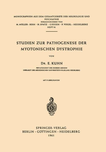 Produktbild: Studien zur Pathogenese der Myotonischen Dystrophie