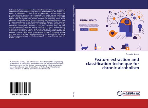 Produktbild: Feature extraction and classification technique for chronic alcoholism