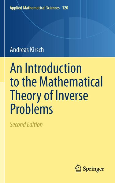 Produktbild: An Introduction to the Mathematical Theory of Inverse Problems