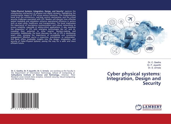 Produktbild: Cyber physical systems: Integration, Design and Security