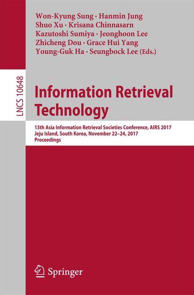 Produktbild: Information Retrieval Technology