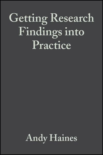 Produktbild: Getting Research Findings into Practice