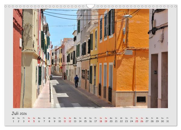 Produktbild: Menorca, die sch&ouml;ne Schwester (Wandkalender 2026 DIN A3 quer), CALVENDO Monatskalender