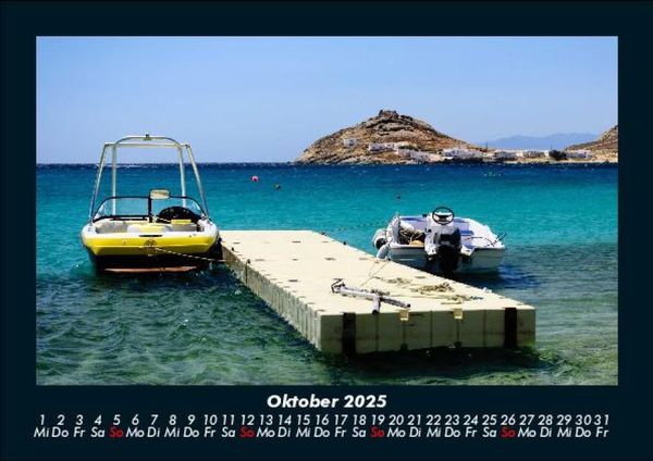 Produktbild: Boote 2025 Fotokalender DIN A5