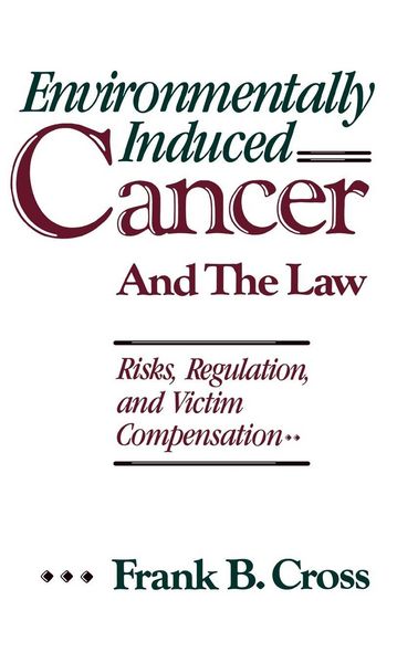 Produktbild: Environmentally Induced Cancer and the Law