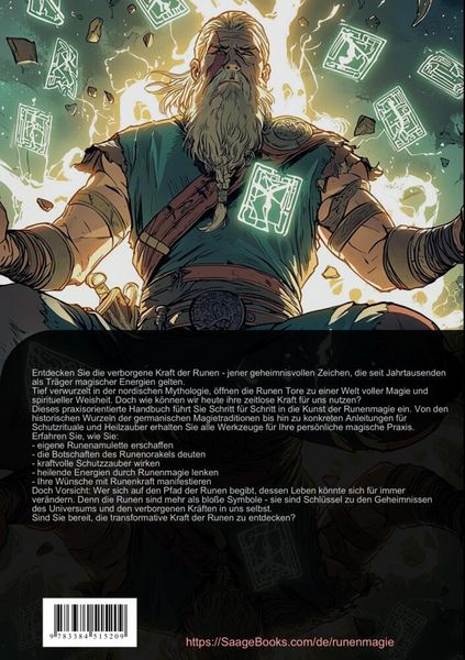 Produktbild: Runenmagie und nordische Magie: Runenzauber der Germanen
