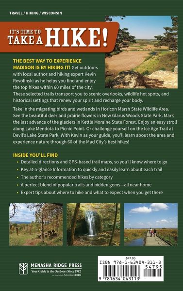 Produktbild: 60 Hikes Within 60 Miles: Madison