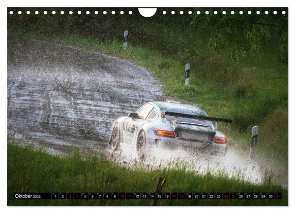Produktbild: SCHNELL! AUTHENTISCH! MITTENDRIN! - RALLYE! (Wandkalender 2026 DIN A4 quer), CALVENDO Monatskalender