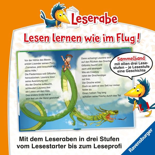 Produktbild: Leserabe Sonderausgaben - Ritter- und Drachengeschichten zum Lesenlernen