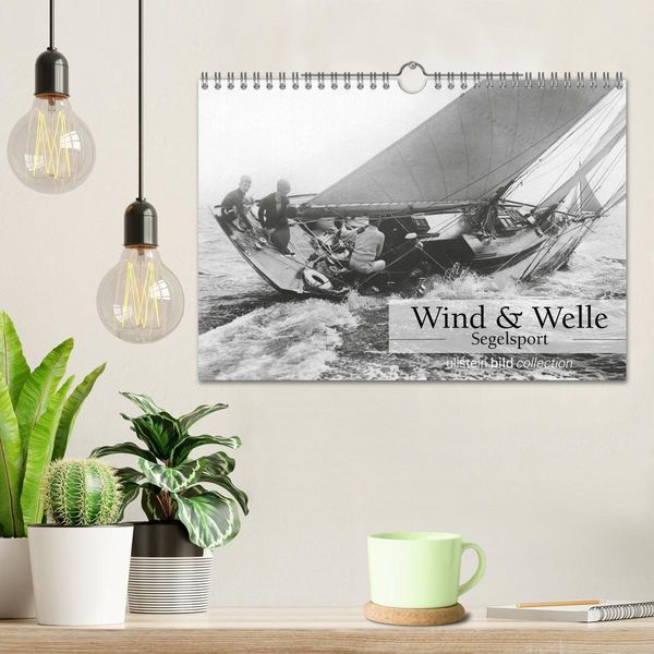 Produktbild: Wind & Welle - Segelsport (Wandkalender 2026 DIN A4 quer), CALVENDO Monatskalender