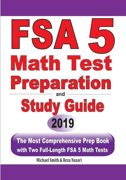 Produktbild: FSA 5 Math Test Preparation and Study Guide