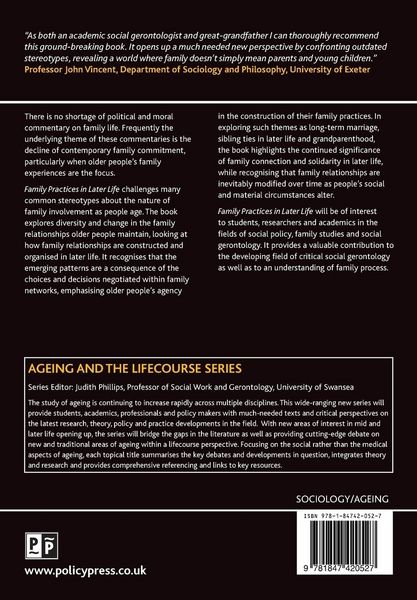 Produktbild: Family practices in later life