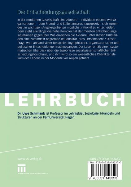 Die Entscheidungsgesellschaft