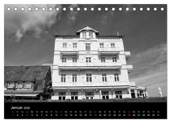 Produktbild: Willkommen in Cuxhaven (Tischkalender 2026 DIN A5 quer), CALVENDO Monatskalender
