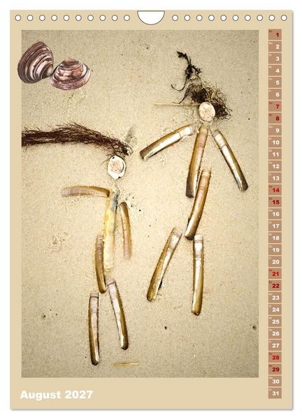 Produktbild: Strandgesellen (Wandkalender 2027 DIN A4 hoch), CALVENDO Monatskalender