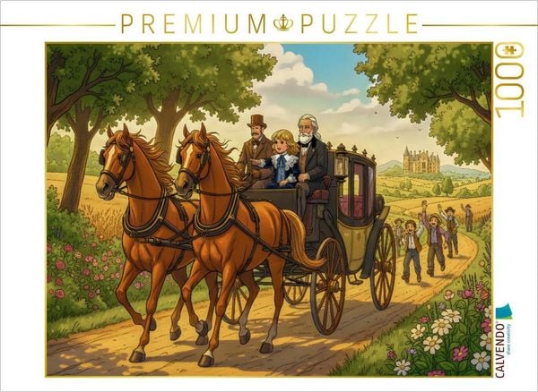 CALVENDO Puzzle Gemeinsam wächst ihre besondere Freundschaft | 1000 Teile Lege-Größe 64x48cm Foto-Puzzle für glückliche Stunden