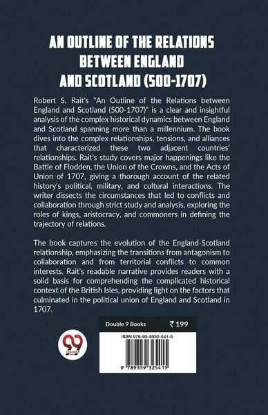 Produktbild: An Outline of the Relations between England and Scotland (500-1707)