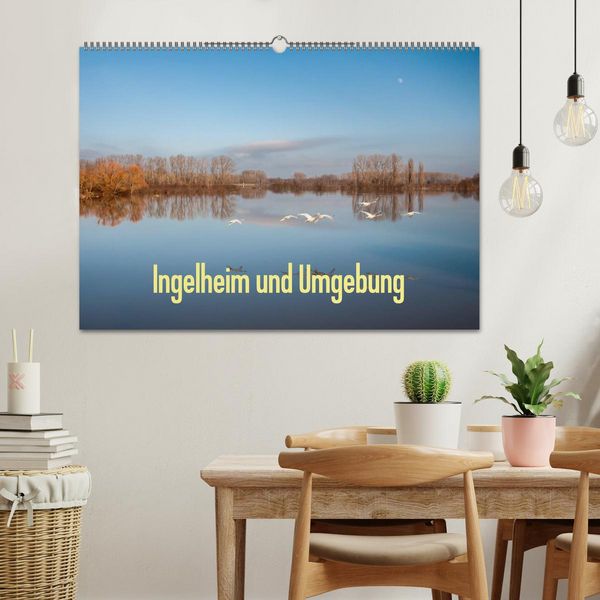 Produktbild: Ingelheim und Umgebung (Wandkalender 2026 DIN A2 quer), CALVENDO Monatskalender