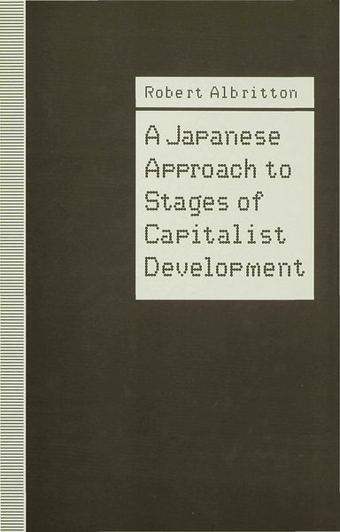 Produktbild: A Japanese Approach to Stages of Capitalist Development