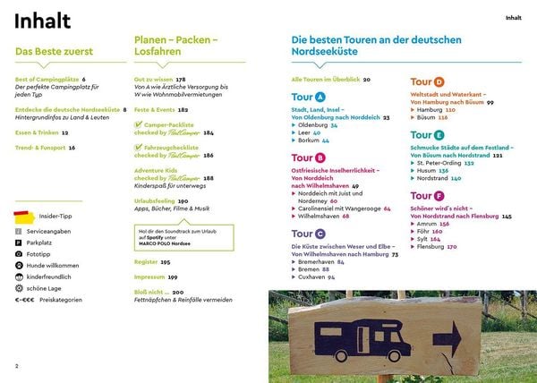 Produktbild: MARCO POLO Camper Guide Deutsche Nordseek&uuml;ste