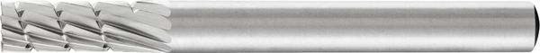 Produktbild: PFERD TOOLS 22404736 Fr&auml;sstift HSS Zylinder mit Stirnverzahnung L&auml;nge 60 mm Produktabmessung, &Oslash; 6 mm Arbeits-L&auml;nge 16 mm Schaftdurchmesser 6 mm 1