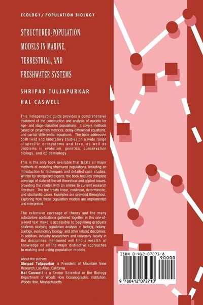 Produktbild: Structured-Population Models in Marine, Terrestrial, and Freshwater Systems