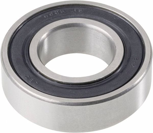 UBC Bearing S626 2RS Rillenkugellager radial Bohrungs-Ø 6 mm Außen-Durchmesser 19 mm Drehzahl (max.) 21500 U/min