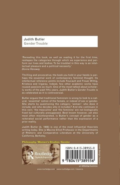Produktbild: Gender Trouble