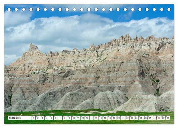 Produktbild: Naturwunder aus Stein im Westen der USA (Tischkalender 2026 DIN A5 quer), CALVENDO Monatskalender