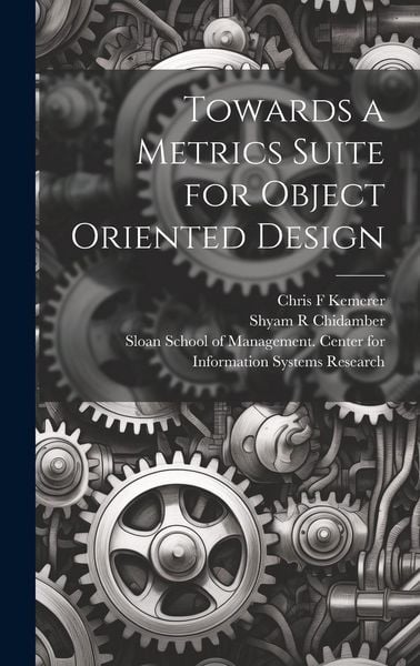 Produktbild: Towards a Metrics Suite for Object Oriented Design