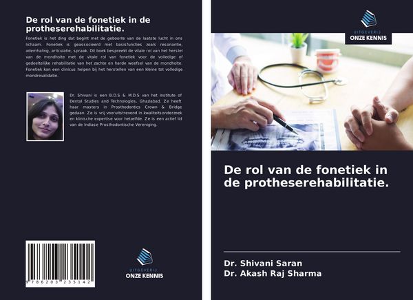 Produktbild: De rol van de fonetiek in de protheserehabilitatie.