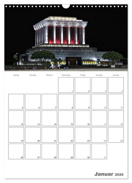 Produktbild: Vietnam 2026 Land der Kontraste (Wandkalender 2026 DIN A3 hoch), CALVENDO Monatskalender
