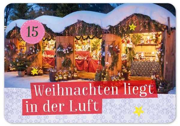 Produktbild: Bald ist Weihnachten &ndash; 24 Karten f&uuml;r den Advent