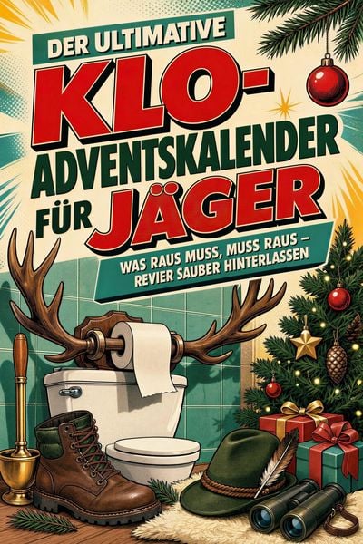 Produktbild: Der ultimative Klo-Adventskalender f&uuml;r J&auml;ger