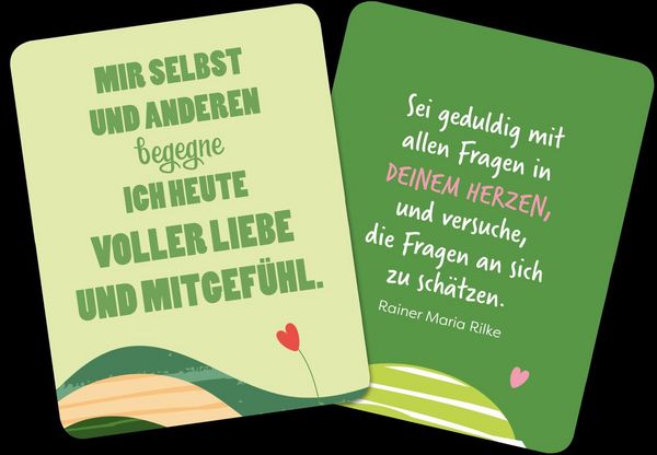 Produktbild: Affirmationskarten: Lebe leicht und wunderbar