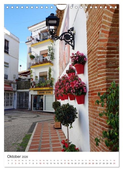 Produktbild: Marbella - Die Costa del Sol in Hochform (Wandkalender 2026 DIN A4 hoch), CALVENDO Monatskalender