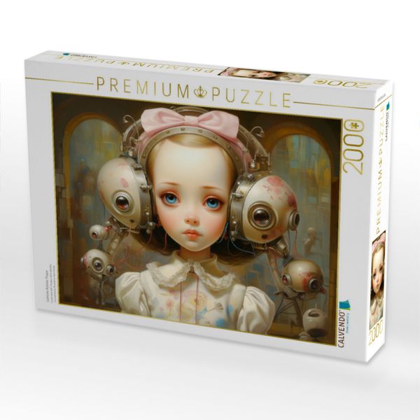 Produktbild: CALVENDO Puzzle Liebliche Roboter Puppe | 2000 Teile Lege-Gr&ouml;&szlig;e 90x67cm Foto-Puzzle f&uuml;r gl&uuml;ckliche Stunden