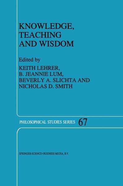 Produktbild: Knowledge, Teaching and Wisdom